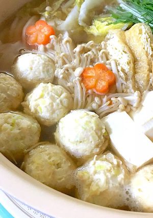 シンプル鶏だんご❃節約&ダイエットにも!-レシピのメイン写真