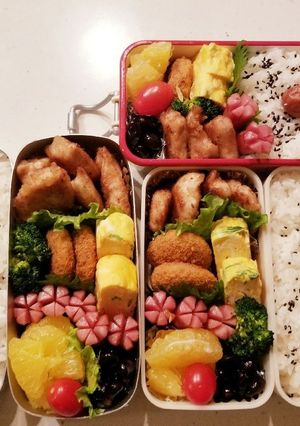 女子高生、男子学生、会社員の私弁当❤60-レシピのメイン写真