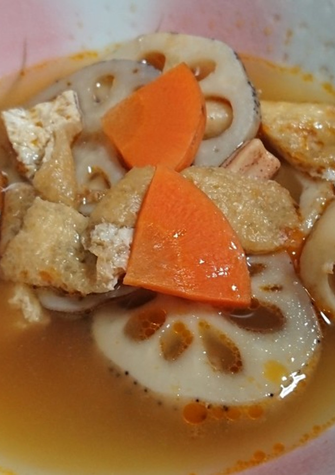 和だしの✨竹輪と根菜の煮込みスープ-レシピのメイン写真