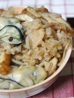 かんたん ふっくら牡蠣ご飯(鍋炊き)-レシピのメイン写真