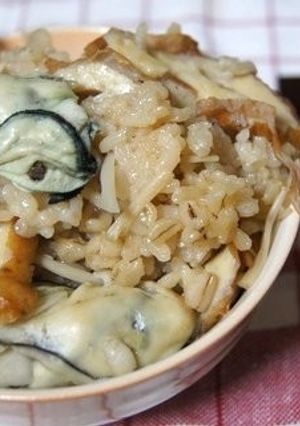 かんたん ふっくら牡蠣ご飯（鍋炊き）-レシピのメイン写真