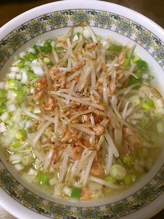 超簡単、小海老塩ラーメン-レシピのメイン写真