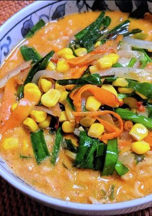ゴマ味噌辛ラーメン-レシピのメイン写真