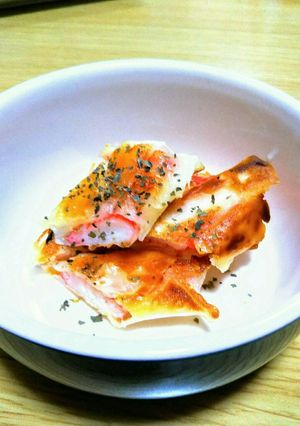 カニカマチーズのパリパリ焼き‼-レシピのメイン写真