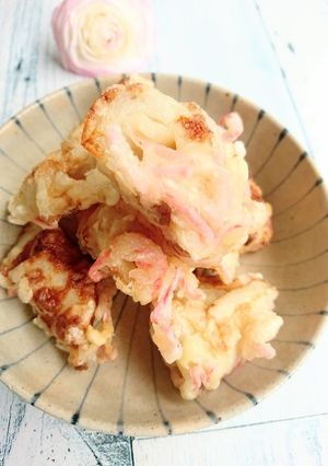 お弁当にも♪ちくわの紅ショウガ天ぷら-レシピのメイン写真