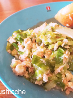 朝ごはん副菜♡ツナキャベツ卵とじ-レシピのメイン写真