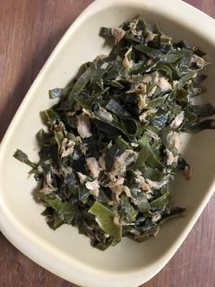 余った昆布で!切り昆布とツナの甘辛炒め-レシピのメイン写真