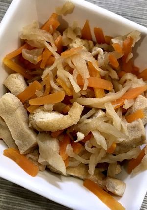 【ホットクックで作る】切り干し大根の煮物-レシピのメイン写真