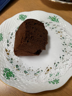 低糖質チョコレートシフォンケーキ-レシピのメイン写真