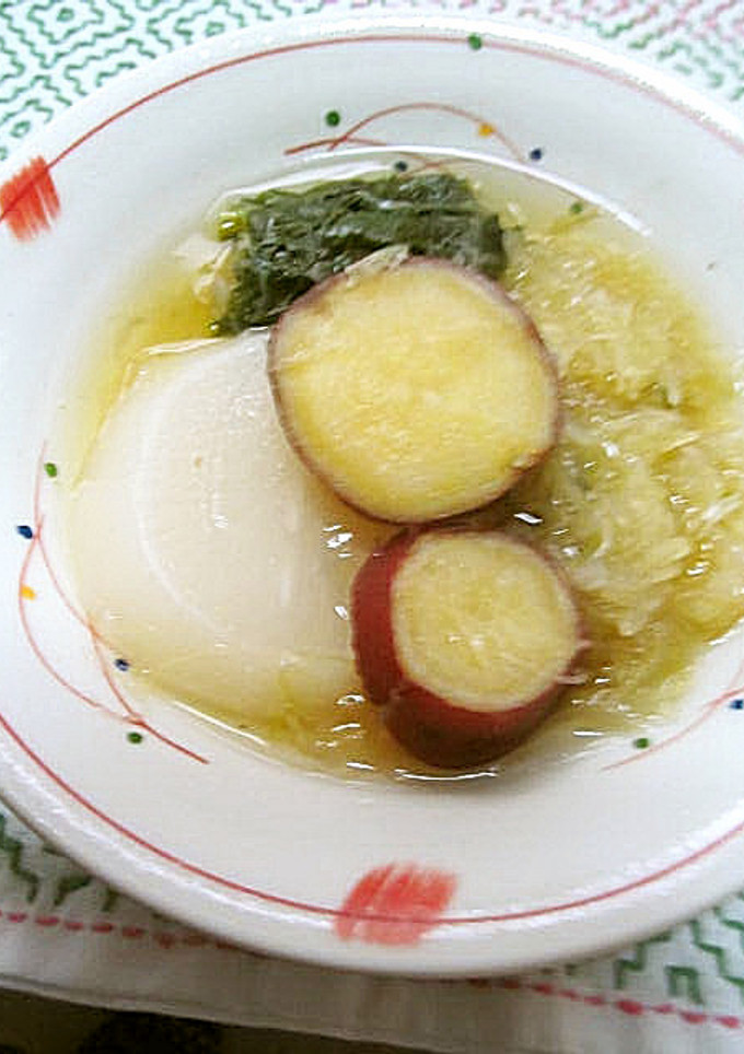 ●さつま芋とかぶとキャベツの煮物●-レシピのメイン写真