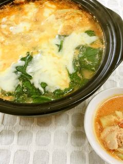豆乳トマトチーズ鍋-レシピのメイン写真