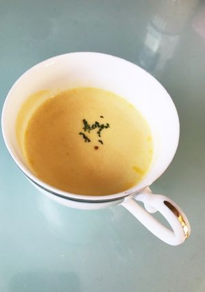 冷凍裏ごし南瓜で超簡単！かぼちゃスープ-レシピのメイン写真