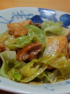 レタスと鶏肉の炒めもの-レシピのメイン写真