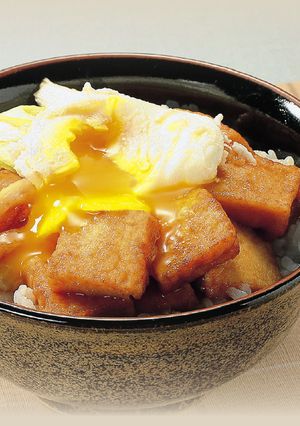 とろ~んたま きつね丼-レシピのメイン写真