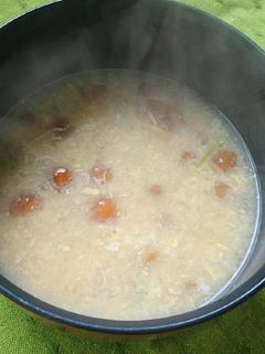 なめこと玉子の味噌汁-レシピのメイン写真