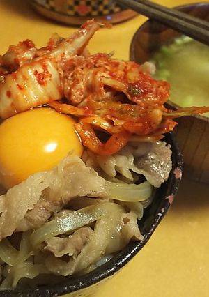 牛丼-レシピのメイン写真