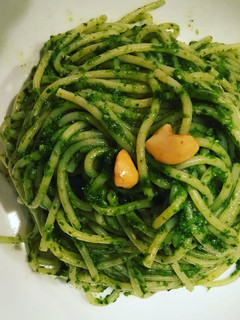 スパゲティ・ほうれん草ジェノベーゼ-レシピのメイン写真