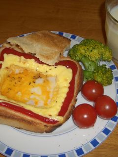 エッグトースト-レシピのメイン写真