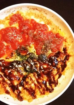 簡単フライパンのままオムライス-レシピのメイン写真