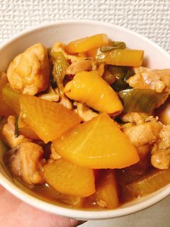 鶏肉と大根の煮物-レシピのメイン写真