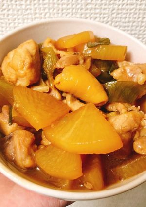 鶏肉と大根の煮物-レシピのメイン写真