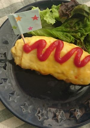 レンジだけで作る♥️ミニオムライス♥️-レシピのメイン写真
