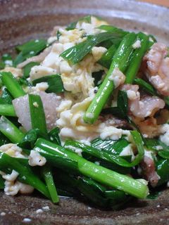 ☆豚にら玉豆腐☆-レシピのメイン写真