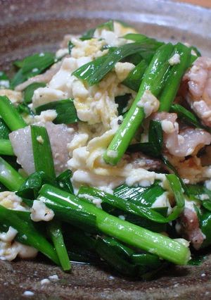 ☆豚にら玉豆腐☆-レシピのメイン写真