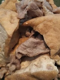 豚肉と厚揚げの煮物-レシピのメイン写真