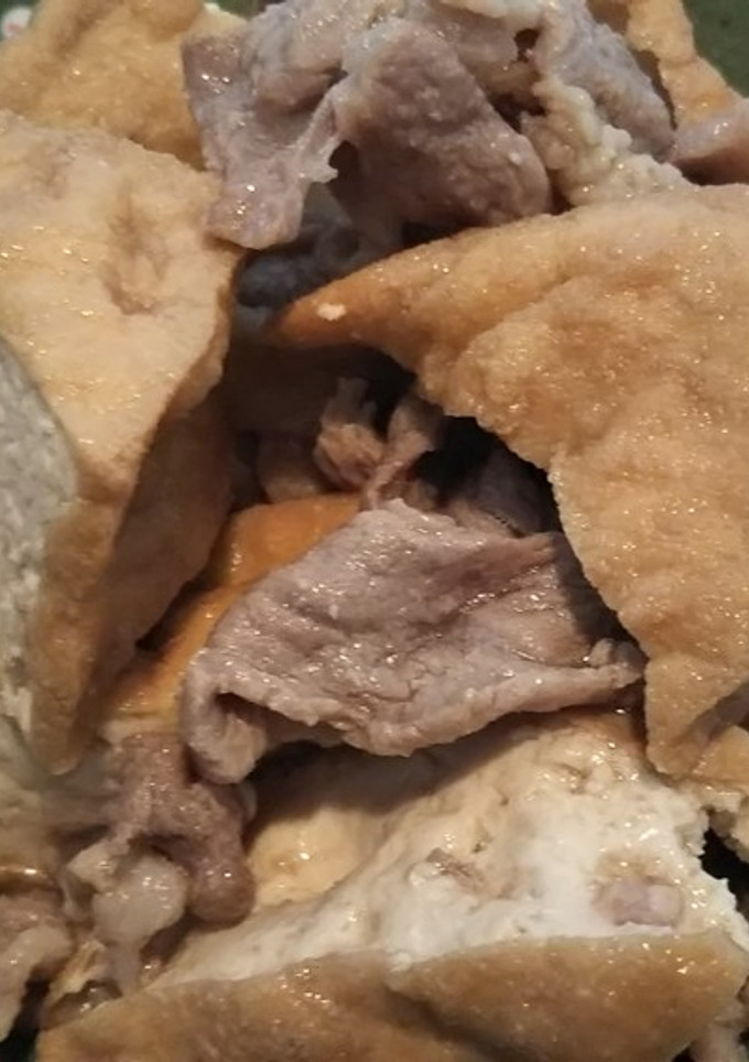 豚肉と厚揚げの煮物-レシピのメイン写真
