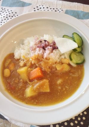 保育園給食★豚とさつまいものカレー-レシピのメイン写真