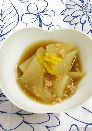 大根のそぼろあんかけ-レシピのメイン写真