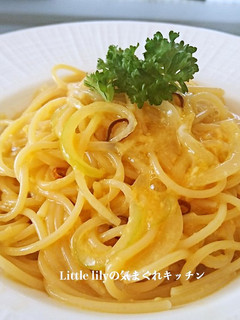 ペペたまパスタ(レンチンVer)-レシピのメイン写真
