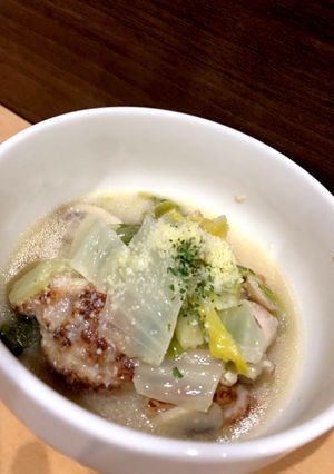 鶏モモと白菜のスープ煮（牛乳使用）-レシピのメイン写真