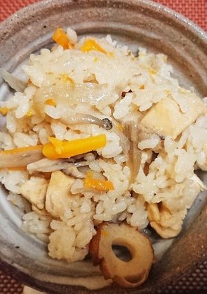 ちょっとひと手間★炊き込みごはん-レシピのメイン写真