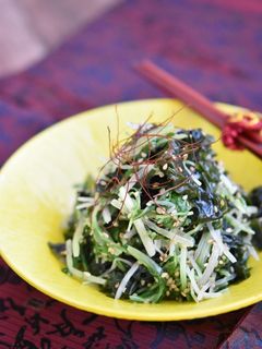 水菜とわかめのナムル【作り置き】-レシピのメイン写真