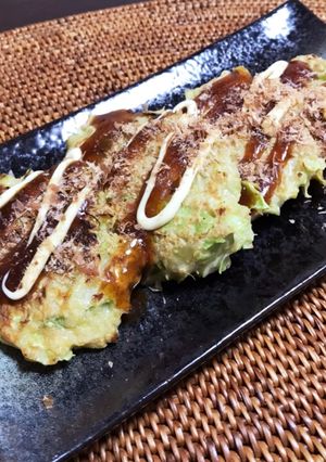 簡単！お手軽！なんちゃってお好み焼き！-レシピのメイン写真