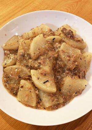 大根と鯖の水煮缶のトロトロ煮-レシピのメイン写真