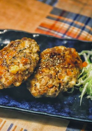 【ブレンドスパイス】豆腐ハンバーグ-レシピのメイン写真