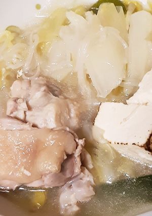 風邪予防に！鶏と白菜の生姜スープ-レシピのメイン写真