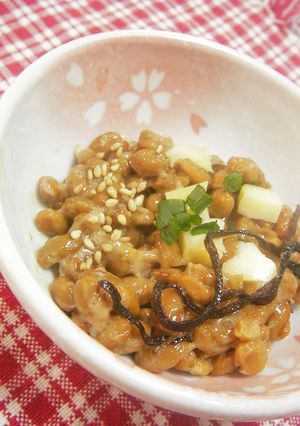 うまっうまっ❤納豆 in 塩昆布＆チーズ-レシピのメイン写真
