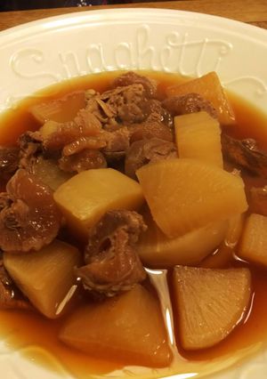 簡単 美味しい‼️居酒屋 牛スジ煮込み-レシピのメイン写真