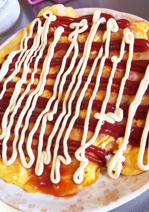 おもちオムレツ-レシピのメイン写真