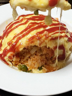 のびーる♪「簡単チーズオムライス」-レシピのメイン写真