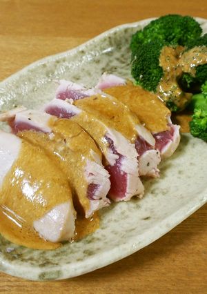 簡単☆まぐろレアステーキ＊醤油マヨソース-レシピのメイン写真