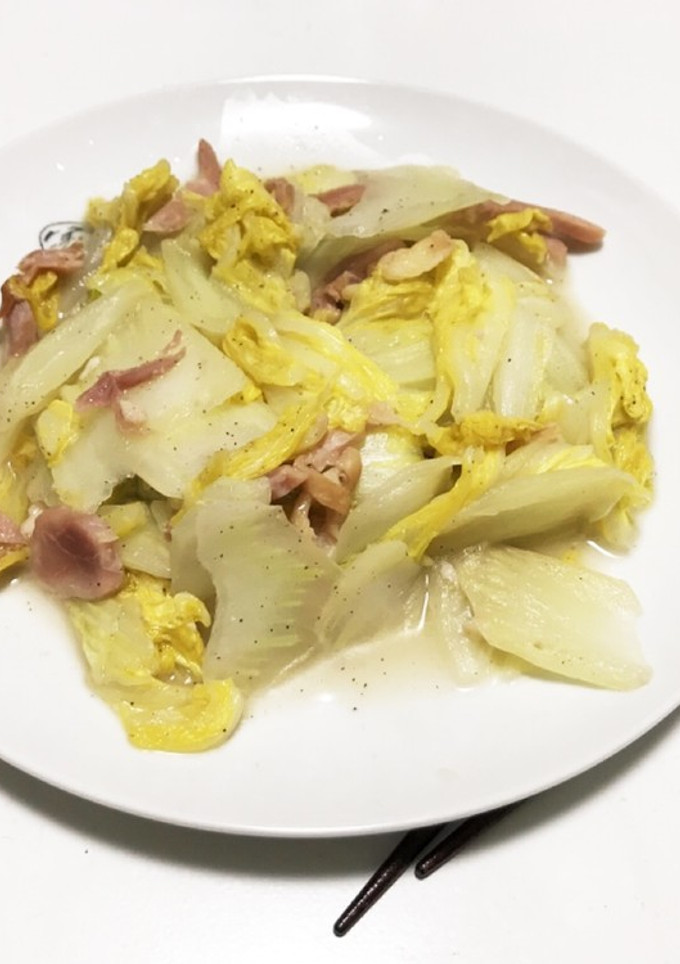 白菜の炒め物-レシピのメイン写真