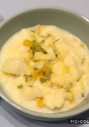 離乳食ミルクパン粥お野菜いり〜-レシピのメイン写真