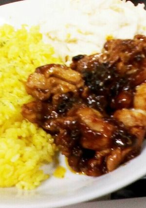ターメリックライスとチキンカレー！-レシピのメイン写真