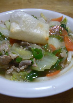 もち入り五目あんかけうどん-レシピのメイン写真