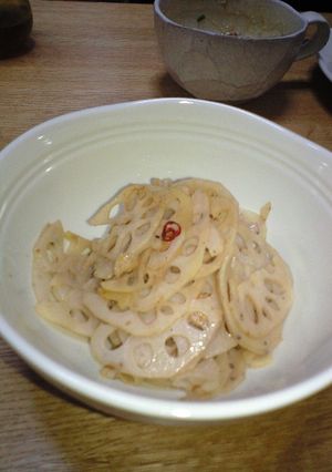 れんこんのペペロンきんぴら-レシピのメイン写真